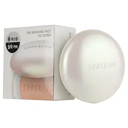 Пудра для обличчя Tony Moly The Shocking Pact фіксуюча відтінок 01 (Skin Beige) 13 г - мініатюра 4