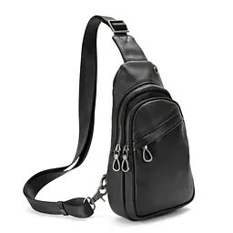 Слінг гладкий шкіряний TIDING BAG 8007A