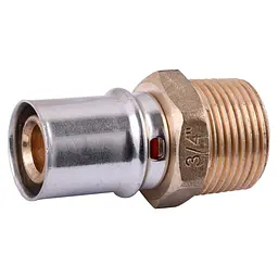 Муфта із зовнішньою різьбою прес APE AP 101 3/4″х20 000001713 - мініатюра 2