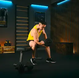Гантелі композитні TREX Sport TX-010SK 2х10кг - мініатюра 8