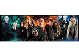 Пазл Clementoni Wizarding World: Магія пригод, Гаррі Потер (Wizarding World - Harry Potter Panorama Puzzle - 1000 pcs.), 1000 ел. (панорама) (39873) - мініатюра 2