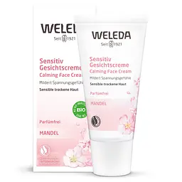 Живильний крем Weleda Мигдальний сенситів, 30 мл (008600DE) - мініатюра 4
