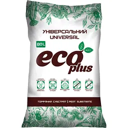 Торф'яний субстрат Eco Plus Універсальний 80 л (000018996)