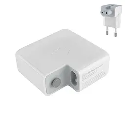 Блок живлення для ноутбука APPLE TYPE-C 61W білий (з кабелем!) (A1718)