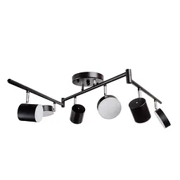 Світильник Brille спот HTL-215/6 LED 42W WW+NW+CW BK - мініатюра 2