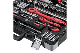 Набір автомобільного ручного інструменту Intertool ET-7078 1/4" 1/2" у наборі 78 предметів - мініатюра 4