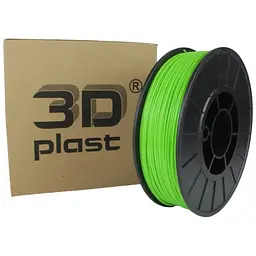 Пластик для 3D-принтера 3Dplast PLA 1.75 мм, 0.85 кг, green grass (3DPLA17508HRB)