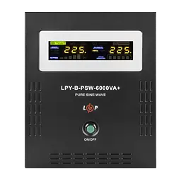 Комплект резервного живлення LP (LogicPower) ДБЖ + гелева батарея (UPS B6000 + АКБ GL 5760W) - мініатюра 3