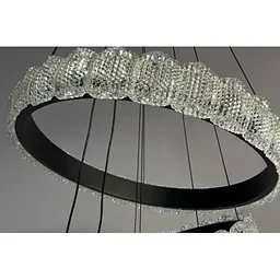 Led люстра кільця Linisoln 1533-50*40*30 BK - мініатюра 3