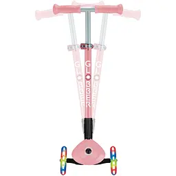 Самокат Globber Primo Foldable Lights пастельно-рожевий (432-211-3) - мініатюра 5