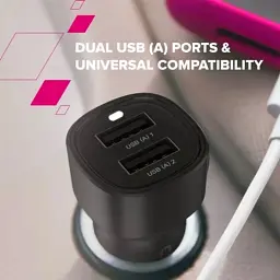 Зарядний пристрій Canyon 2xUSB 24W black (CNE-CCABR2AA) - мініатюра 10