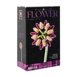 Конструктор дитячий Flower Bambi M5026-19 елементи для створення стебла та пелюсток