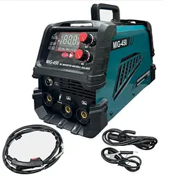 Зварювальний апарат Domotec MIG-450 (MIG / TIG / MMA, 26.4 кВА)