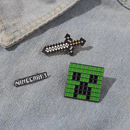 Значок Майнкрафт Кріпер Minecraft Creeper P MNCT 01 - мініатюра 2