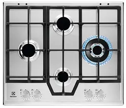 Газова варильна поверхня Electrolux KGS64562SX Хром (6891526)