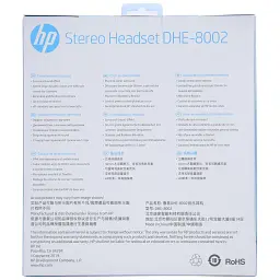 Навушники HP DHE-8002 LED Black (DHE-8002) - мініатюра 6