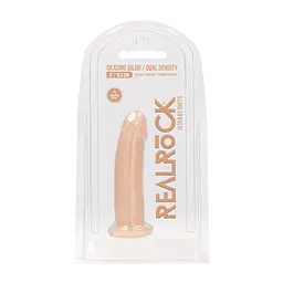 Фалоімітатор RealRock Ultra, 15 см (тілесний) - мініатюра 6