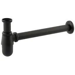 Сифон для раковини Mixxus Siphon-01 Black без випуску AC3571, Чорний матовий