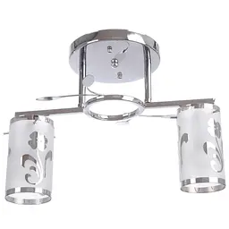 Люстра стельова Brille для кухні E14 40W CH (LK-357C/2)