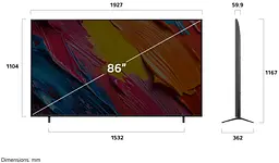 LED-телевізор LG 86QNED7EA6B (7200258) - мініатюра 3