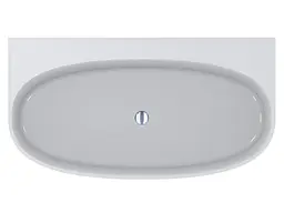 Ванна Miraggio Anna 1600x850 глянсова 0001610 Білий - мініатюра 4