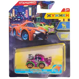 Машинка OTAMANKO Жужики Ретро Малиновый - миниатюра 4