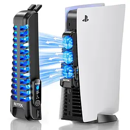 Док-станція з охолодженням KYTOK для PlayStation 5 Ditital, PlayStation 5 Disc, PS5 Б/в