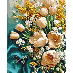 Картина за номерами Весняні тюльпани LW3178-01, 40х50 см