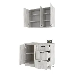 Комплект кухоннний Idea Н-24 100 см Бетон - мініатюра 2