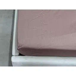 Простирадло Ecotton Stucco на резинці сатин 180х200 см коричневе (24852) - мініатюра 3