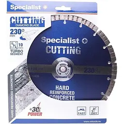 Диск алмазний Specialist+ Premium 230x10x22.2 мм (11/2-1230)