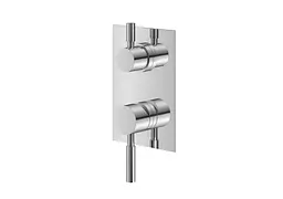 Душева система Kohlman Roxin 20 chrome + BOX прихованого монтажу KPL-QW211RQ20, Хром - мініатюра 3