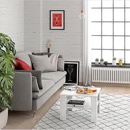 Стіл журнальний Moreli Forte Bengt Mini Білий (id27-0000-55-white) - мініатюра 3