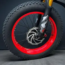 Електровелосипед Volto Lankeleisi X3000 Plus фетбайк 1000W 18Ah алюмінієвий червоний - мініатюра 5