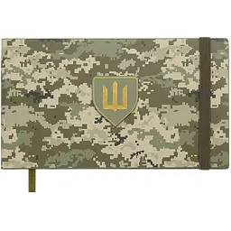 Щотижневик датований Buromax Military 2026 153 x 87 мм штучна шкіра світло-зелений (BM.2908-15)
