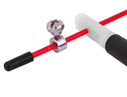 Скакалка швидкісна PowerPlay 4202 Ultra Speed Rope Червона 2,9 м (PP_4202_Red) - мініатюра 4