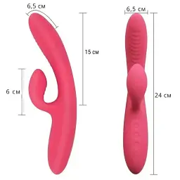 Вібратор I’MCUM PleasureHeat Рожевий (IM-ZDB504) - мініатюра 2