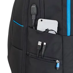 Рюкзак для ноутбука Rivacase 17.3" Black (7860) (7860 (Black)) - мініатюра 12