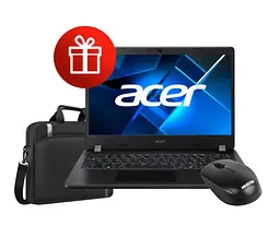 Ноутбук Acer TravelMate P214 + сумка + мишка