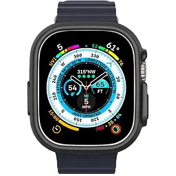 Spigen Чохол-накладка для Apple Watch Ultra (49mm) Thin Fit, Black