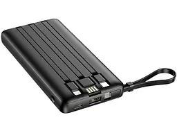 Повербанк (Powerbank) VEGER W1116 10000mAh Black (W1116.black) - мініатюра 3
