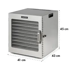Дегідратор сушарка для овочів фруктів м'яса грибів Klarstein Captain Jerky 110 (10035735) - мініатюра 9