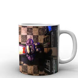 Кухоль GeekLand Five Nights At Freddys П'ять ночей з Фредді постер FN.02.056 330 мл білий - мініатюра 3