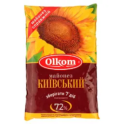 Майонез Olkom Київський 72%, 200 г (706363)