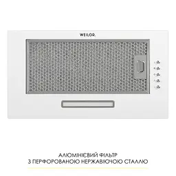 Витяжка повновбудована WEILOR WB 68 WH - мініатюра 7