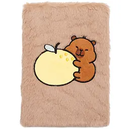 Блокнот плюшевий ZiBi Kids Line Capybara 9 А5 80 аркушів у клітинку, дизайн в асортименті (ZB.700023) - мініатюра 10