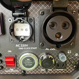 Інверторний двопаливний генератор (газ/бензин) Zeko ZK9700S-INV-ЕW-NG (6.5/7.0 кВт) з Електростартером та пультом  - мініатюра 10