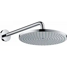 Верхній душ Hansgrohe Raindance S 300 1jet EcoSmart з тримачем 39 см 26601000, Хром