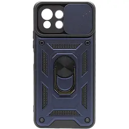 Чохол Ummi Camshield Serge Ring для Xiaomi Mi 11 Lite Синій / Navy