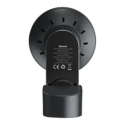 Автотримач із бездротовою зарядкою Baseus Big Energy Car Mount Wireless Charger (WXJN-01) [64543] - мініатюра 4